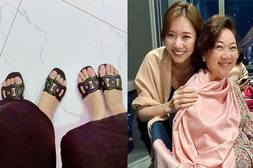 Hari Won mua giầy hiệu tặng mẹ chồng, kèm lời nhắn khiến dân tình "cười bò"