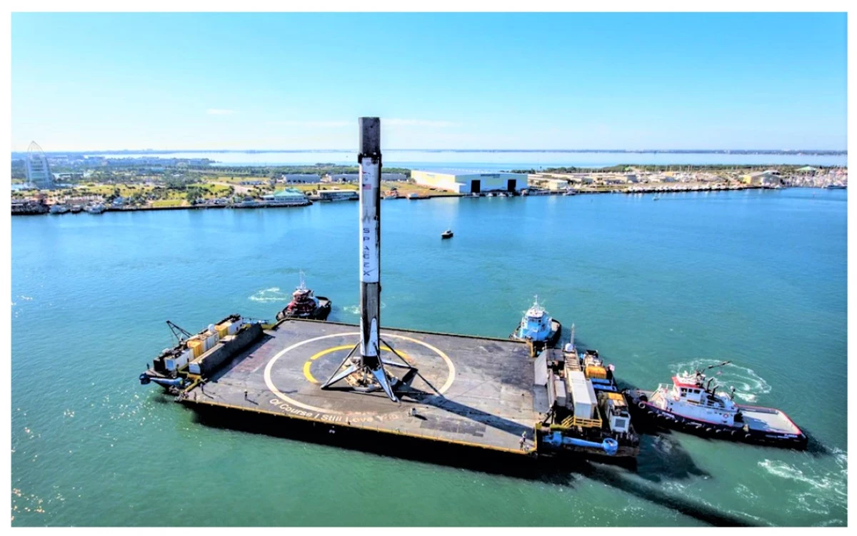 Tập đoàn vũ trụ SpaceX tham gia dự án dùng tên lửa vận chuyển hàng hóa của Quân đội Mỹ. Nguồn: tesmanian.com