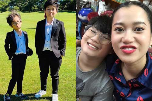 Cưng hết nấc vẻ đáng yêu của 2 quý tử nhà sao nữ đắt show nhất làng hài