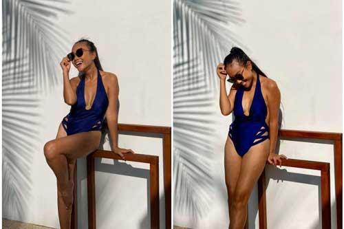 Nổi tiếng với hình tượng gợi cảm, Đoan Trang vẫn lộ dấu hiệu tuổi tác khi khoe lưng trần