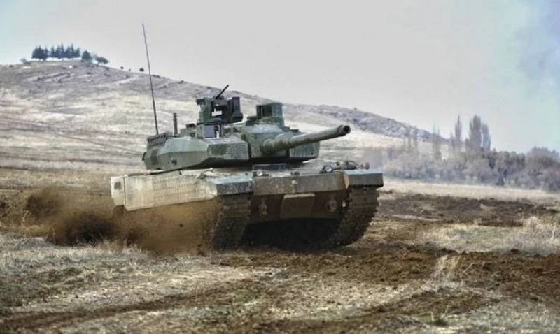 Xe tăng chiến đấu chủ lực Altay của Thổ Nhĩ Kỳ. Ảnh: Topwar.