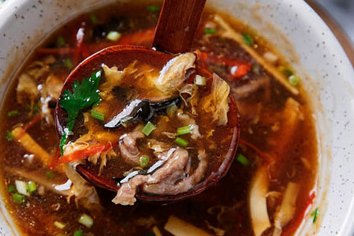 Cách làm món súp đậu hũ chua ngọt