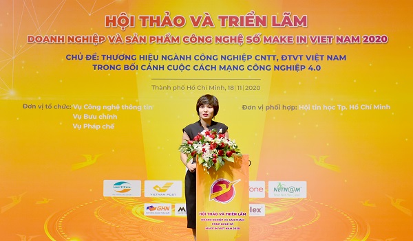 Bà Nguyễn Hà Thành, Giám đốc Truyền thông Tập đoàn Viettel.