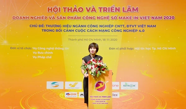 Bà Nguyễn Hà Thành, Giám đốc Truyền thông Tập đoàn Viettel.