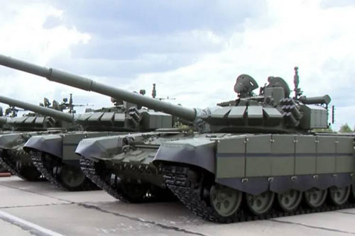 Nga dùng T-72B3M đối trọng với K2 tại Kaliningrad