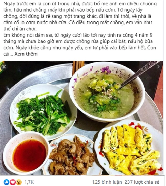 Cơm canh chu đáo vẫn chồng bị chê &quot;không nấu được bữa nên hồn&quot;, vợ im lặng rồi thầm &quot;trả đũa&quot; ngoạn mục chỉ 1 tuần sau khiến anh tê tái van xin - Ảnh 1.