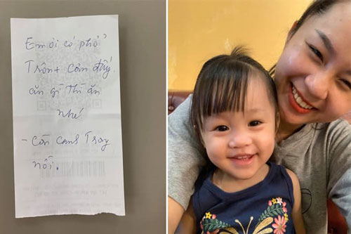 Thức cả đêm chăm con ốm, sáng ra ngủ bù, cô con dâu đọc tờ giấy mẹ chồng để lại mà 'ứa nước mắt' vì hạnh phúc