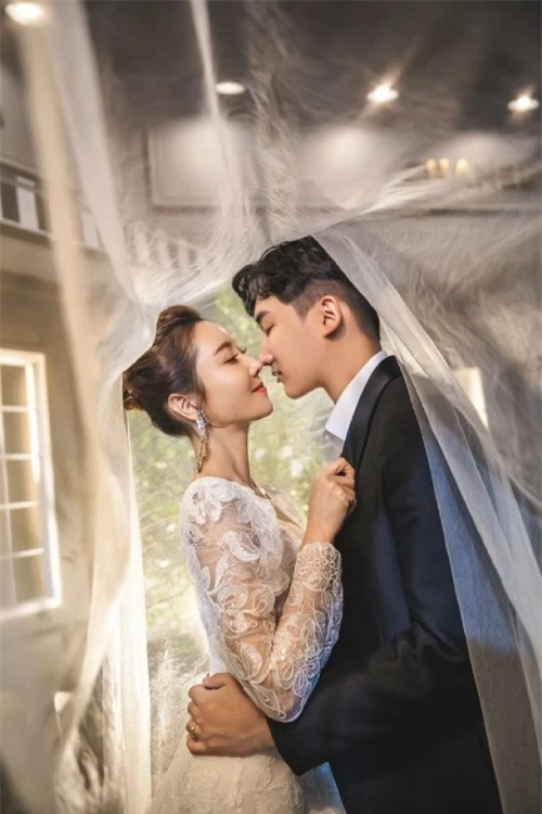 Ảnh cưới lãng mạn của Han Min Chae.