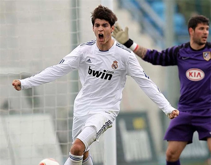 Morata được đánh giá cao trong màu áo Real Castilla