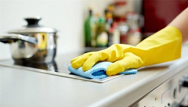 Bí quyết lau sạch nhà bếp