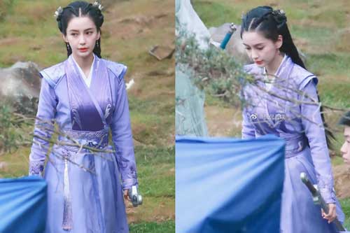 Xấu hổ như Angelababy, quay cảnh đánh nhau mà 'giả trân', đến đứng còn không vững suýt té nhào