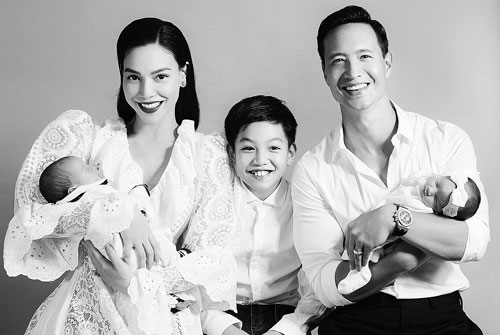 Hồ Ngọc Hà khoe gia đình nhỏ