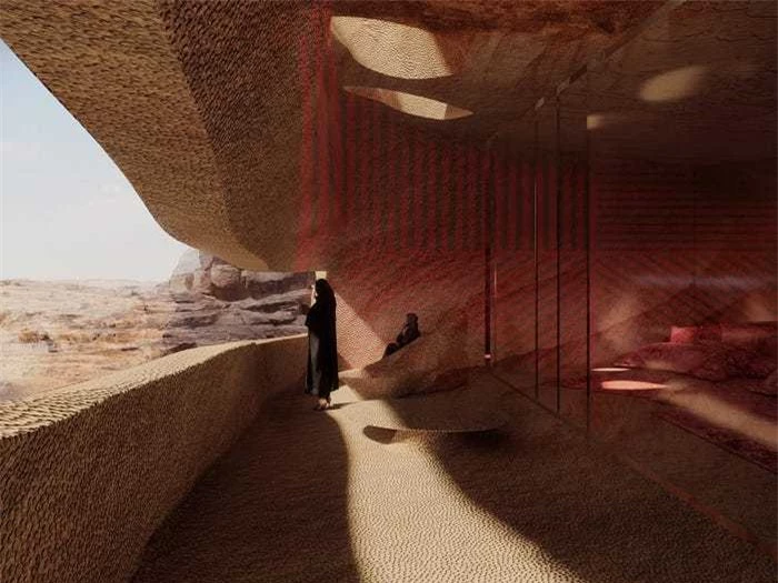 Độc đáo khách sạn dưới lòng đất ở giữa sa mạc Ả rập
