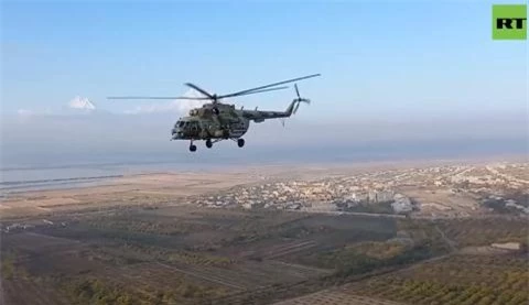 Vu khi hang nang Nga gin giu hoa binh tai Nagorno-Karabakh