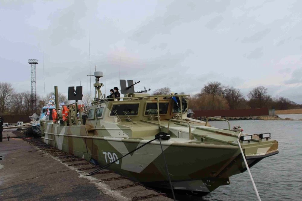 Xuồng đổ bộ BK-16 được biên chế cho Hạm đội Baltic của Hải quân Nga. Ảnh: RG.