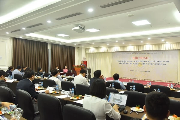 Ngày 26/11/2020, tại Hà Nội, Bộ Khoa học và Công nghệ (KH&CN) đã tổ chức Hội thảo phát triển doanh nghiệp khoa học và công nghệ - kết nối doanh nghiệp khởi nghiệp sáng tạo,