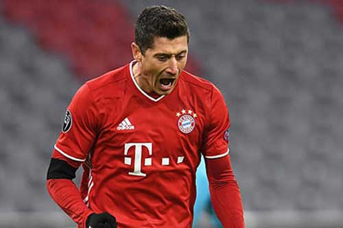 Lewandowski vào Top 3 chân sút vĩ đại nhất lịch sử Champions League