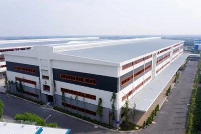 Nhà xưởng có tầng của KCN Kizuna.