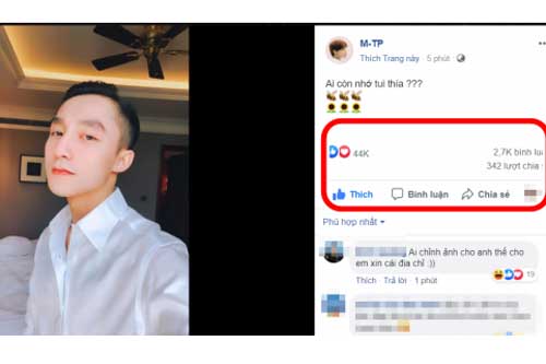 Đăng 5 phút gần 50 nghìn like, ảnh mới của Sơn Tùng M-TP có gì đặc biệt?