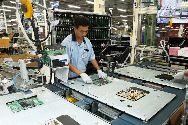 Hoạt động sản xuất của doanh nghiệp tại Khu Công nghệ cao TP.HCM. Hoạt động sản xuất của doanh nghiệp tại Khu Công nghệ cao TP.HCM.