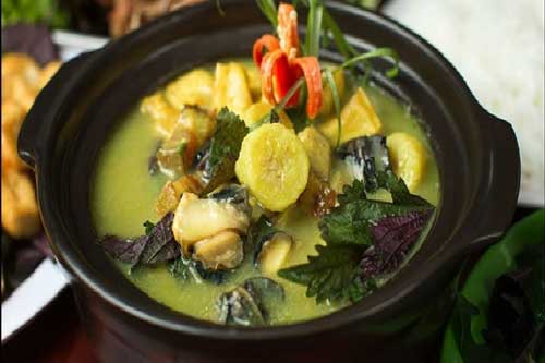 Cách làm món chuối nấu ốc ngon đúng điệu