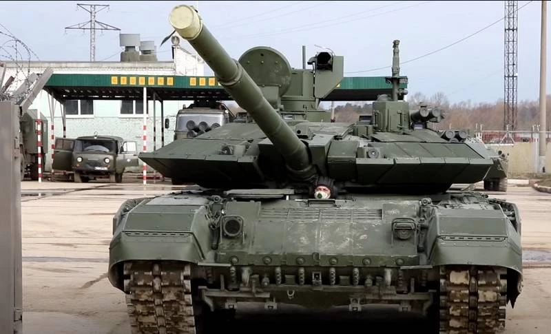 Xe tăng chiến đấu chủ lực T-90M Proryv-3 của Quân đội Nga. Ảnh: TASS.