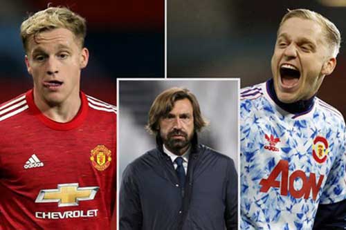 Juventus bất ngờ muốn có Van de Beek vào mùa Hè tới