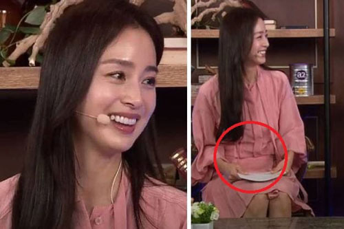 Tái xuất với nhan sắc đáng chú ý, Kim Tae Hee lại bị 'soi' vòng 2 lớn bất thường