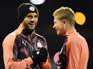 Man City đón tin vui từ Walker và De Bruyne