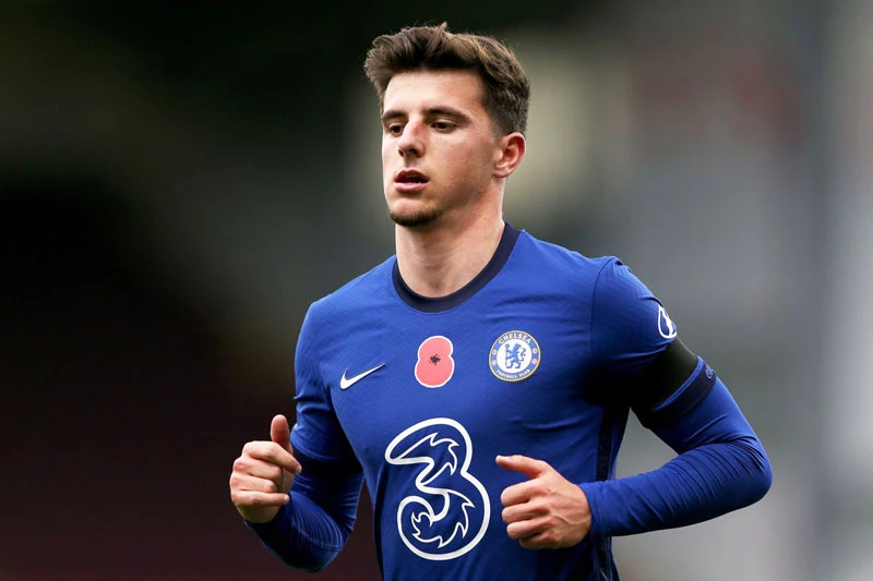 Tiền vệ: Mason Mount (Chelsea).