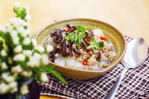 Cách làm bánh đúc nóng cho bữa sáng ngon miệng, dễ làm
