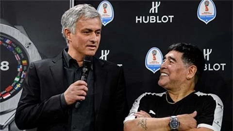 Mourinho chia sẻ câu chuyện đặc biệt về Maradona