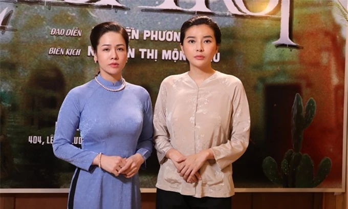 Nhật Kim Anh và Cao Thái Hà hội ngộ sau Tiếng sét trong mưa, tiếp tục chia nhau hai vai nữ chính của phim Lưới trời.