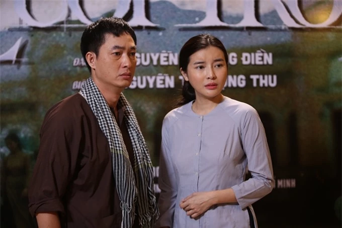 Cao Thái Hà gặp lại diễn viên Khương Thịnh - người đóng vai chồng cô trong phim Tiếng sét trong mưa.