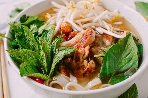 Bữa sáng thơm ngon, lạ miệng với phở gà chiên