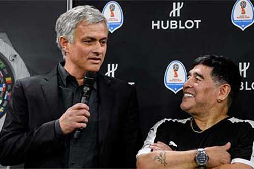 Mourinho chia sẻ câu chuyện đặc biệt về Maradona hiếm người biết