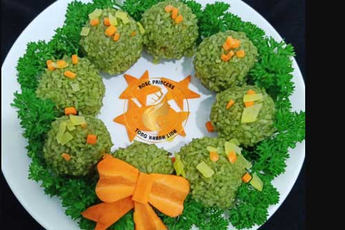 Học mẹ đảm Sài thành biến tấu món xôi bọc giò trứng cút bao ngon, bao đẹp