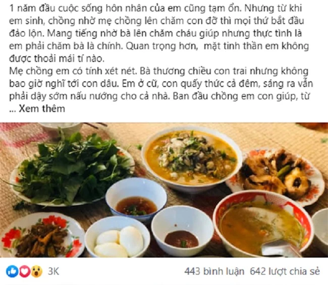 Giữa bữa cơm, chồng đập bát quát vợ "cấm cãi mẹ" nhưng ngay sau đấy anh lại ngượng mặt với phản ứng bất ngờ của vợ - Ảnh 1.