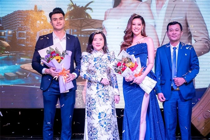 Hai ngôi sao của showbiz Việt cùng trở thành đại sứ của thương hiệu resort.