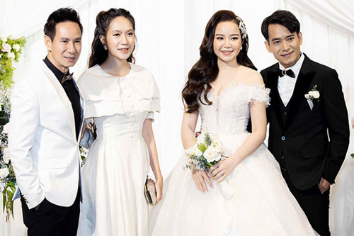 Vợ chồng Lý Hải dự cưới đạo diễn Lý Hoàng