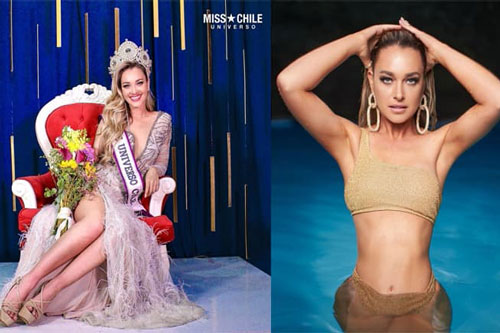 Nhan sắc gợi cảm đầy cuốn hút của Tân Hoa hậu Hoàn vũ Chile