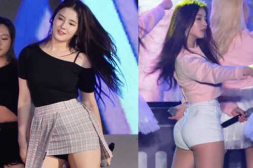 Nancy (MOMOLAND) thường xuyên "lộ hàng" trên sân khấu, phá nát hình ảnh "thiên thần lai" khiến khán giả la ó