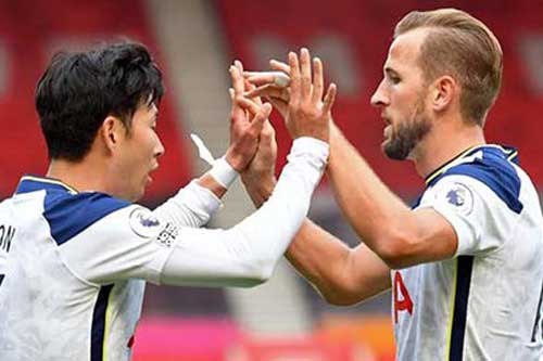 Lampard bất lực nhìn Kane-Son phá kỷ lục của mình và Drogba