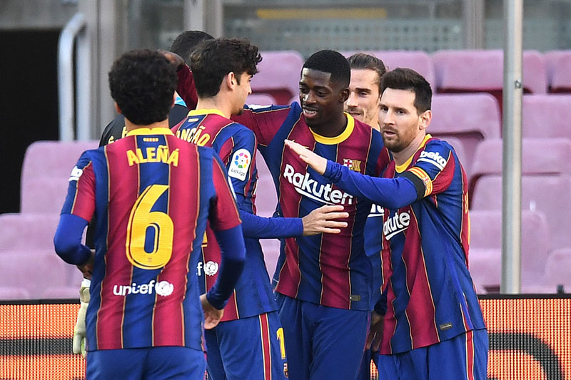 Messi & Griezmann tỏa sáng, Barca thắng lớn trong ngày sinh nhật