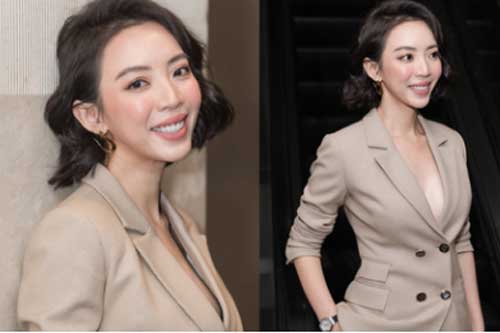 Thu Trang khoe ngực đầy sexy, nhắc chuyện Anh Tú - Châu Bùi đóng "Chị Mười Ba 2"