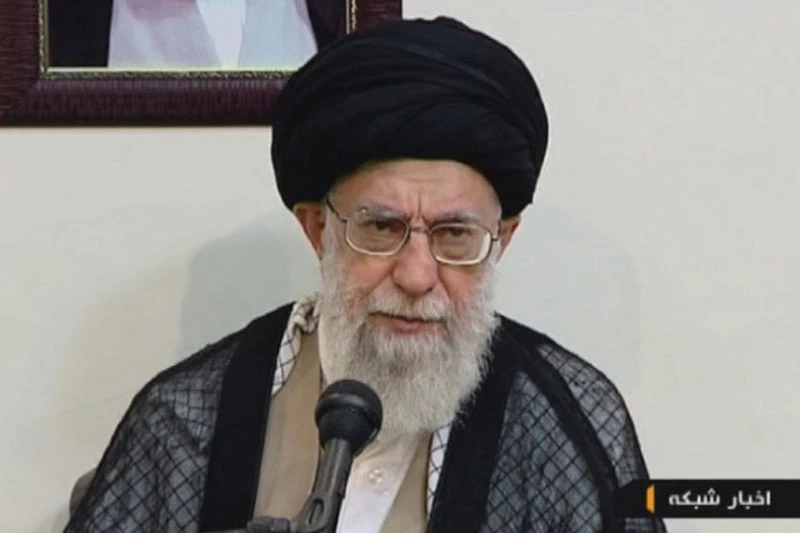 Lãnh tụ tối cao Iran Ali Khamenei.
