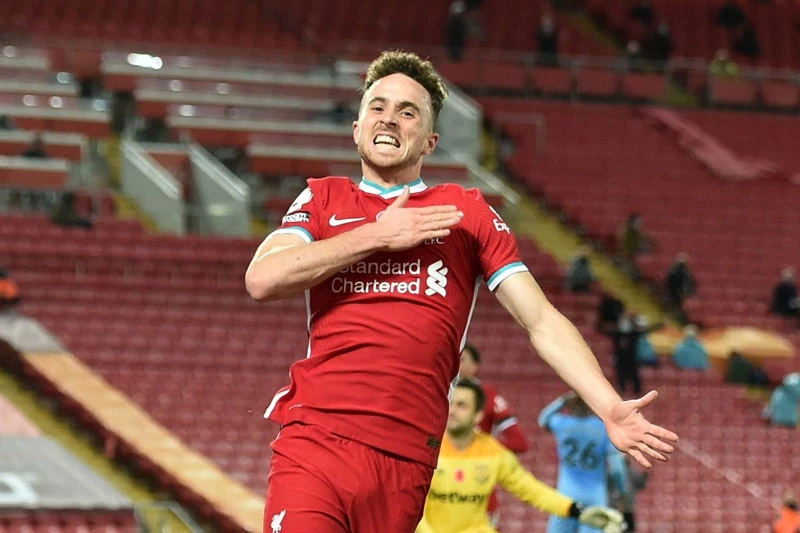 10. Diogo Jota (Liverpool).