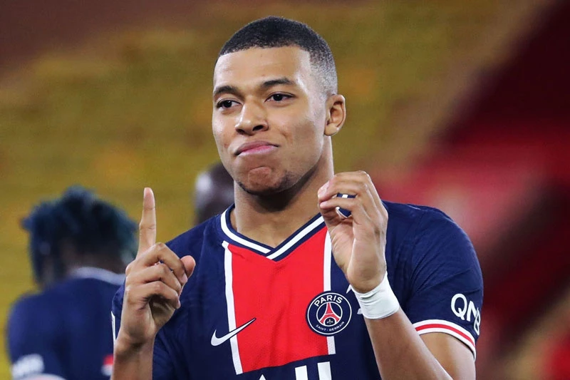 Tiền đạo: Kylian Mbappe (PSG).