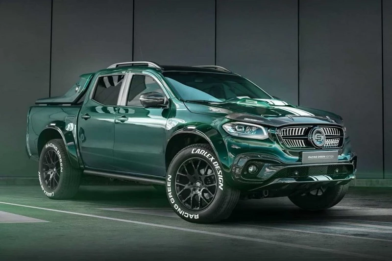 Mercedes-Benz X-class Racing Green Edition.