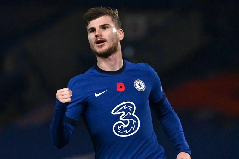 8. Timo Werner (Chelsea).